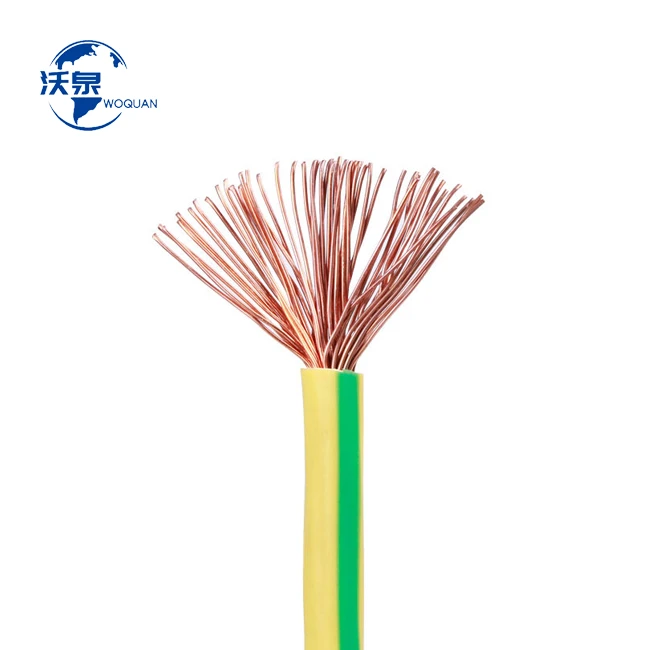 Wayar Tembaga Fleksibel RV Kabel Elektrik Teras Tunggal Bertebat PVC
